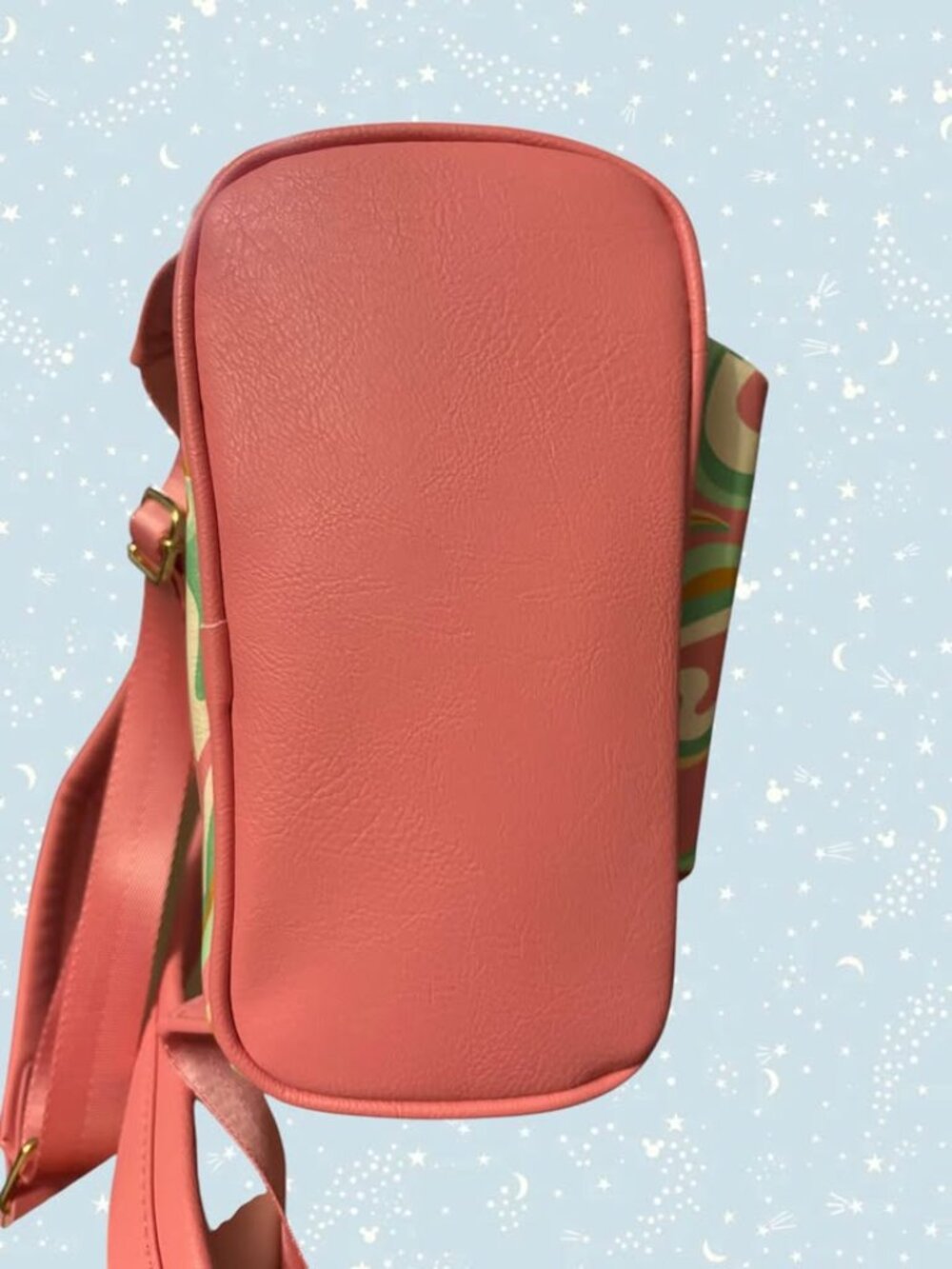 Loungefly Disney Parks Mickey Mouse Ear Swirl Mini Backpack - Picture 6 of 8